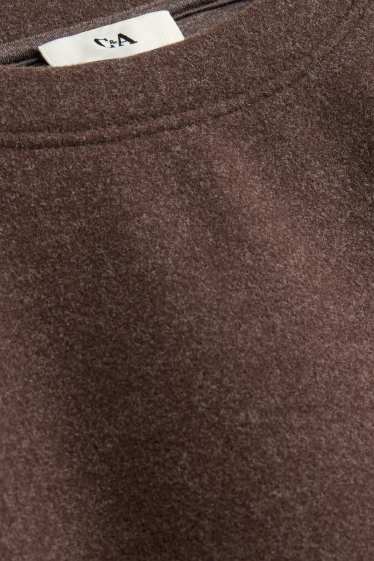 Dona - Dessuadora oversized - marró