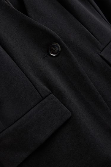 Damen - Business-Blazer - Regular Fit - schwarz