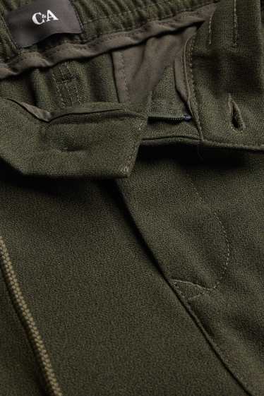 Hommes - Chino - tapered fit - kaki