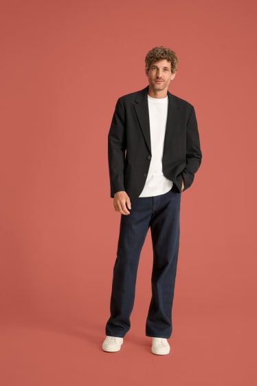 Herren - T-Shirt - Relaxed Fit - weiß