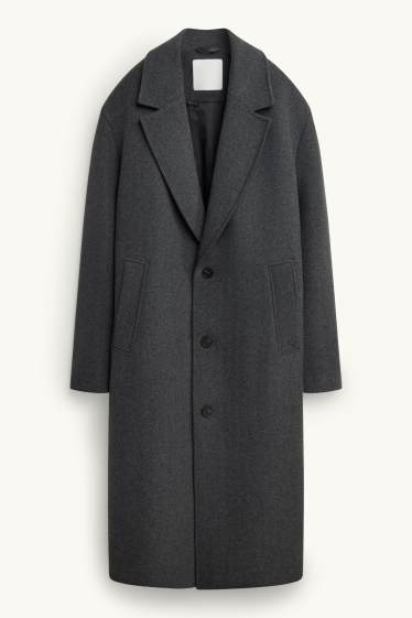 Uomo - Cappotto - grigio scuro
