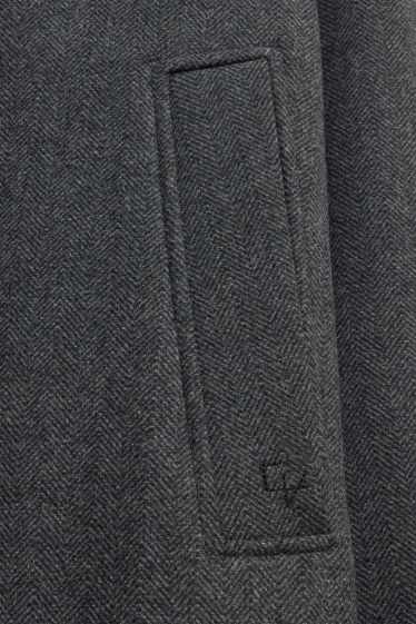 Uomo - Cappotto - grigio scuro