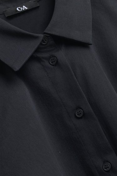 Damen - Bluse - schwarz