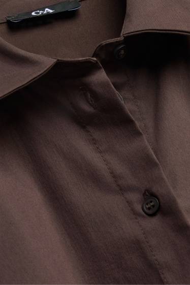 Damen - Bluse - braun