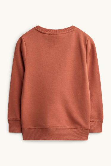 Enfants garçons - Sweat - rouille