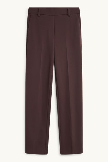 Femmes - Pantalon - marron foncé