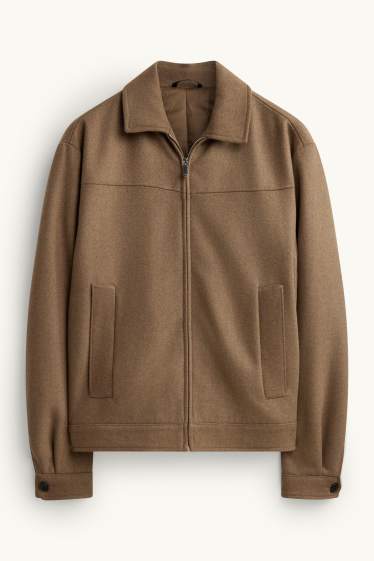 Uomo - Giacca - marrone chiaro