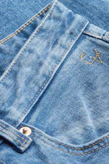 Damen - Straight Jeans - High Waist - Selvedge - jeansblau