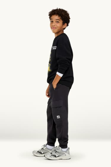 Kinderen: jongens - Joggingbroek - zwart