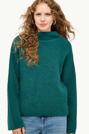 Women - Jumper - petrol