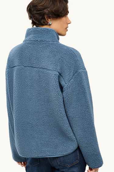 Femmes - Veste en polaire - bleu