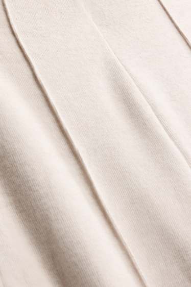 Femei - Pantaloni de trening - alb-crem