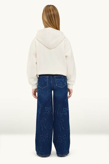 Nena - Llaç - jegging jeans - texà blau