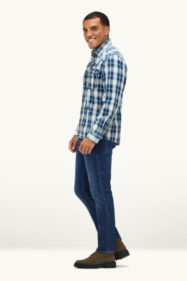 Herren - Slim Jeans - Flex Jog Denim - dunkeljeansblau