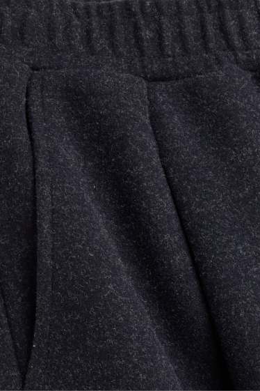 Femei - Pantaloni de trening - gri închis melanj