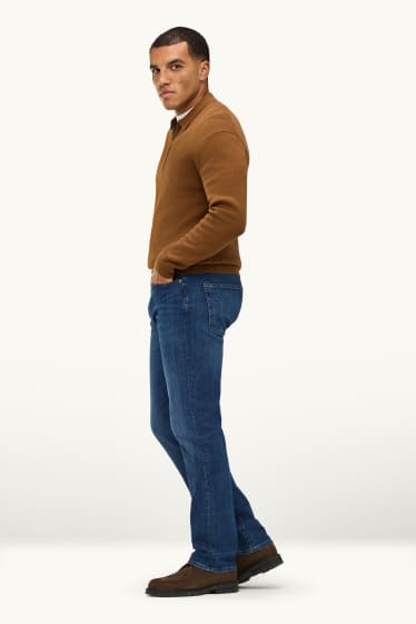 Pánské - Straight jeans - LYCRA® - džíny - modré