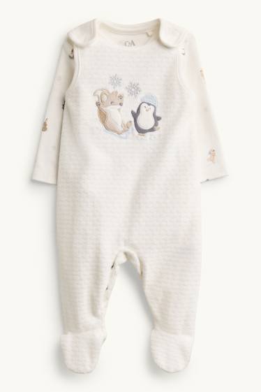 Unisex - Set di tutine - bianco crema