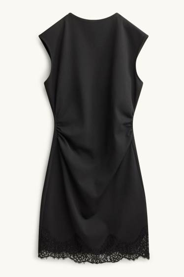 Damen - Bodycon-Kleid - schwarz