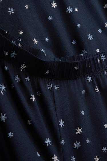 Donna - Pigiama - fantasia - blu scuro