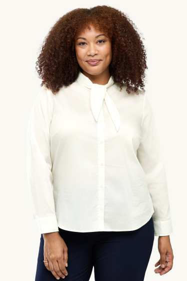 Femmes - Blouse-chemise - blanc