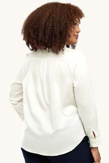 Femmes - Blouse-chemise - blanc