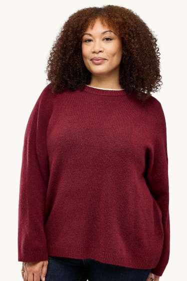 Femmes - Pull - bordeaux