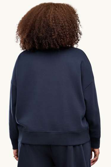 Damen - Sweatshirt - dunkelblau