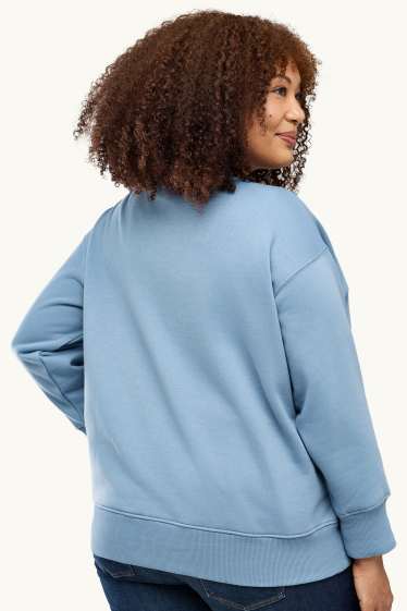 Women - Sweatshirt - Claude Monet - light blue