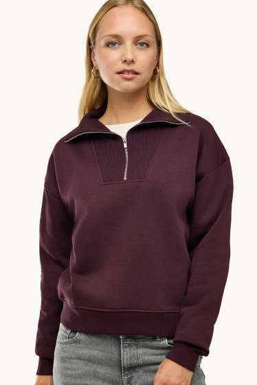 Femmes - Sweat - bordeaux