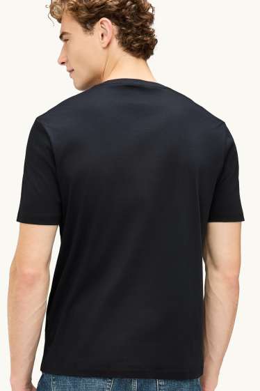 Herren - T-Shirt - Regular Fit - schwarz