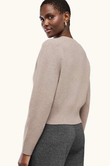 Dames - Vest - beige
