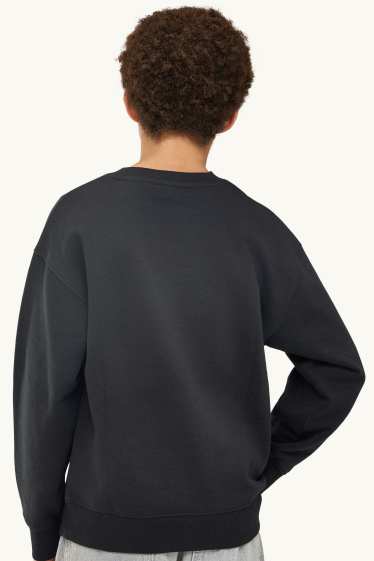 Children Boys - Snowboarding - sweatshirt - black