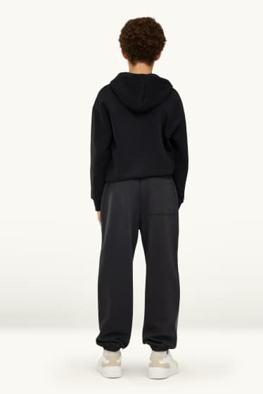 Enfants garçons - Pantalon de jogging - noir / gris