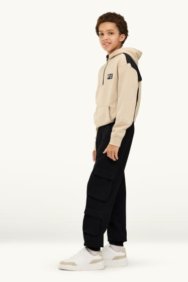 Children Boys - Multipack of 2 - joggers - black / gray