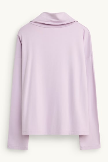 Donna - Maglia a maniche lunghe - regular fit - lilla