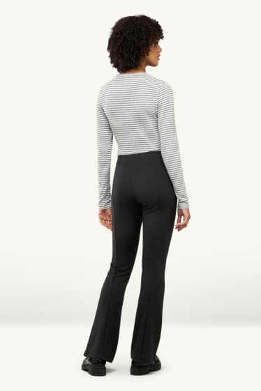 Femmes - Flared leggings - noir
