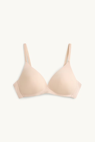 Femmes - Soutien-gorge sans armatures - ampliforme - LYCRA® - beige