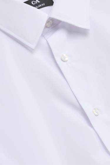 Home - Camisa formal - regular fit - Kent - blanc