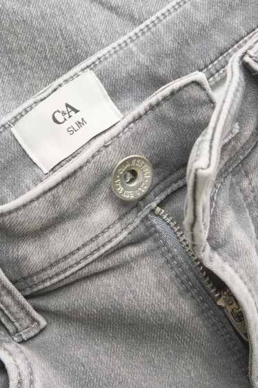 Dames - Denim - jeanslichtgrijs