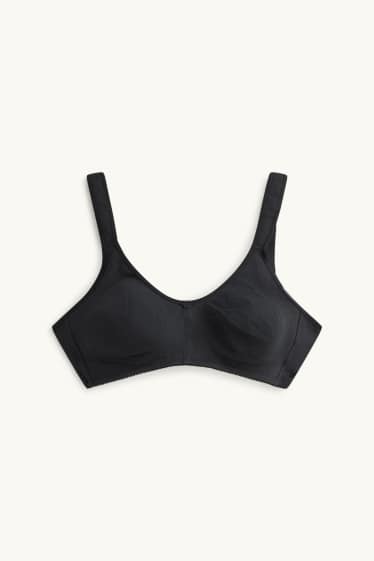 Dames - BH zonder beugels - zwart