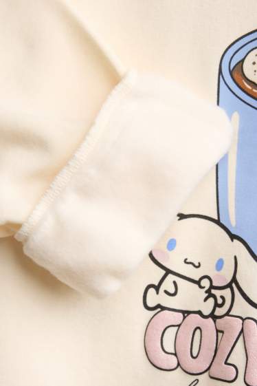 Kinderen: meisjes - Sweatshirt - crème wit