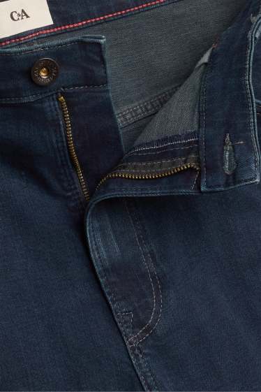 Bărbați - Straight jeans - LYCRA® - denim-albastru închis