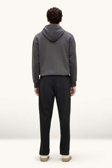 Hommes - Pantalon de jogging - regular fit - noir