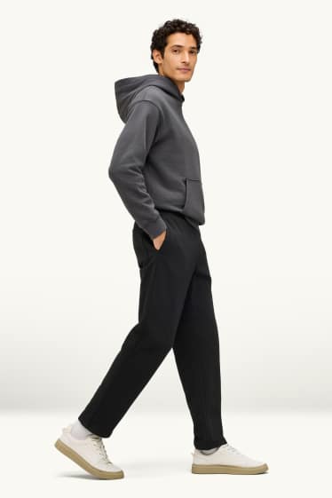 Hommes - Pantalon de jogging - regular fit - noir