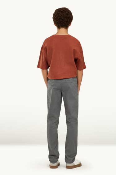 Children Boys - Trousers - denim-gray