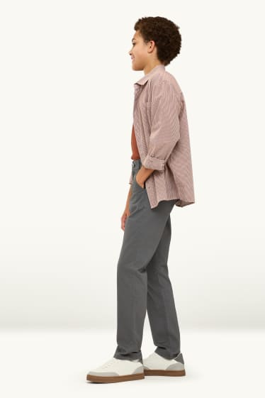 Children Boys - Trousers - denim-gray
