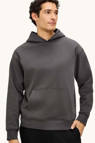 Herren - Hoodie - dunkelgrau