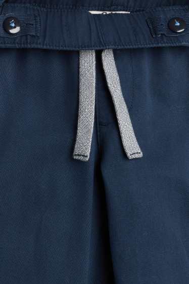 Enfants garçons - Pantalon de jogging chaud - bleu foncé