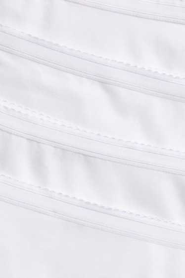 Dames - Set van 4 - slip - wit