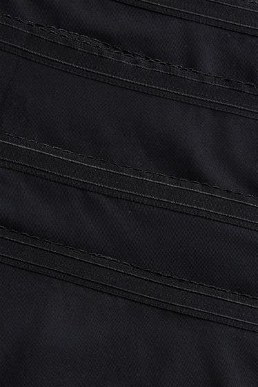 Dames - Set van 4 - slip - zwart